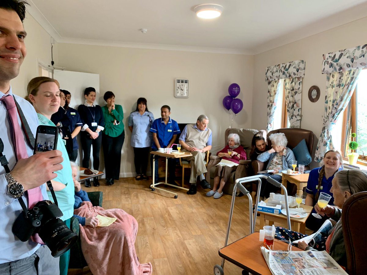 Great morning launching #HomeFirst Pathway Three at Oake Meadows, Taunton. Fantastic to see Health and Social Care working together to support people to get home.