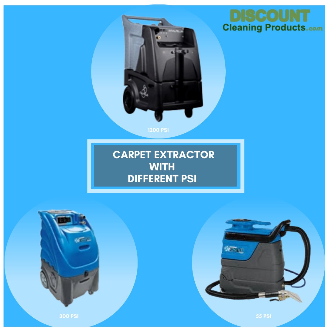 DiscountClean's tweet image. With exceptional power and optimum pressure level fit for exhaustive cleaning, the Carpet Extractor PSI from the stock room of Discount Cleaning products is here to finish the job perfectly.
Find here: bit.ly/2UVXqPA
.⠀
.⠀
.⠀
.
.
.
#cleaningproducts #carpetextractor