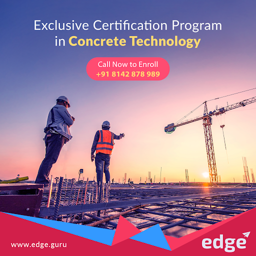 Edge_Guru's tweet photo. Great News for Civil Engineering graduates..! Exclusive #CertificationProgram in Concrete Technology at #EdgeFinishingSchool. #LimitedSeats. Hurry up! Enroll today at #EDGE by filling the form https://t.co/UV5KlKoPi3. #InternshipinGermany #GetAnEdge https://t.co/mA57nau2wo