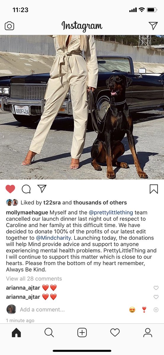 EllieCowe11's tweet photo. Molly mae has been hounded by the media since day 1 of coming out of love island. She’s now donating the profits of her collection to a mental health charity. What a women 👏🏼 👏🏼👏🏼👏🏼 https://t.co/nsZZSXtHnE