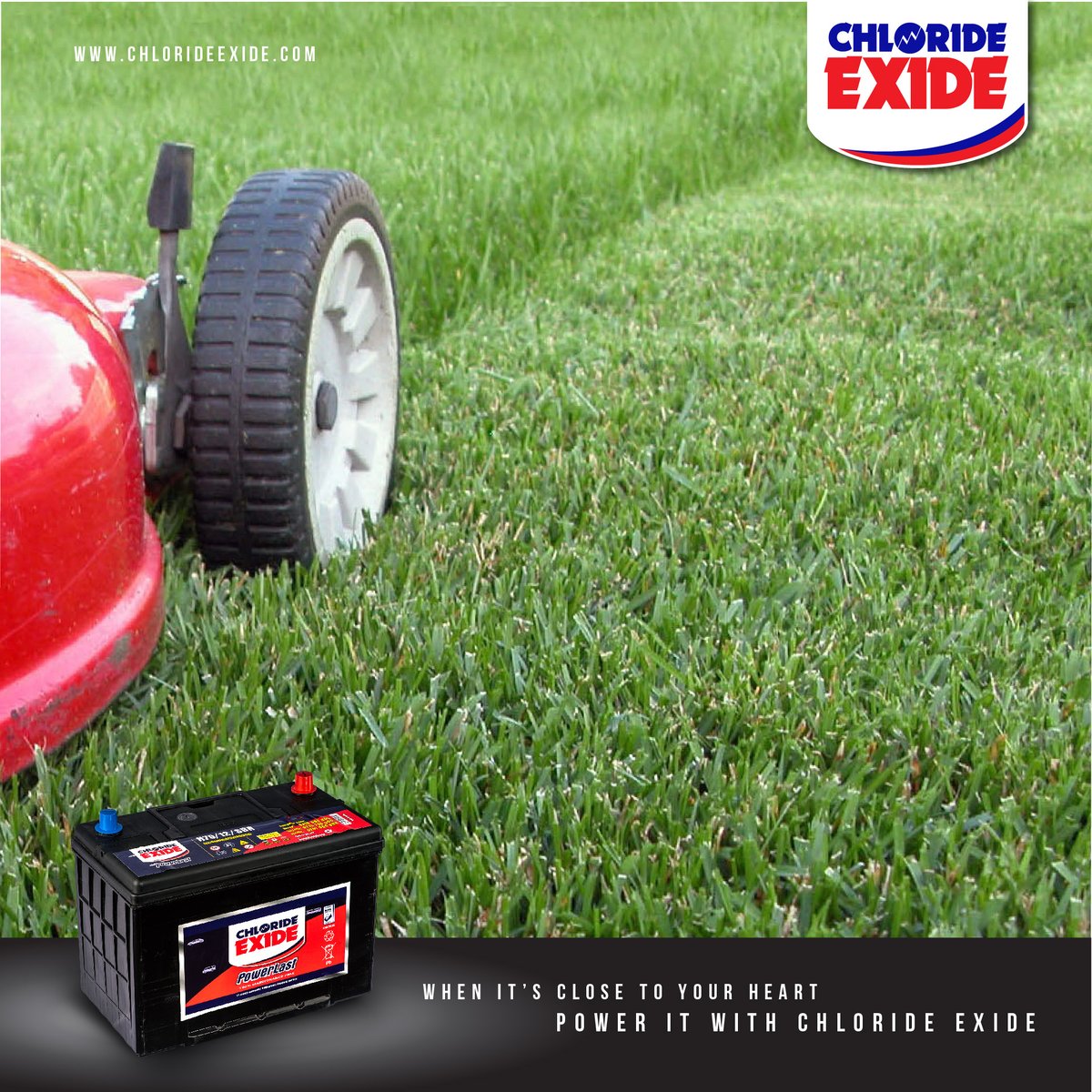 chlorideexide's tweet photo. Maintain your hair, maintain your lawn, maintain your business but not your battery. Get the Chloride Exide PowerLast battery – zero maintenance, zero worries. #FitItForgetIt https://t.co/KiiqCUyQzT