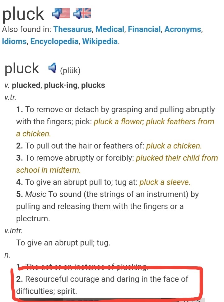 Nobbon Luck And Pluck を 幸運と勇気 と訳すのは 荒木飛呂彦の創作では というツイートを読んで調べてみたけど 昔の英語では Pluck を 勇気 って意味で使ってたっぽいね ちょうどジョジョ1部の時代に流行った小説 Luck Pluckシリーズ は 主人公
