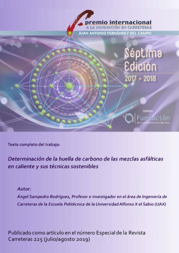 Interesante ponencia de @chcarribas, del @mitmagob, en el Congreso #VIIIingenieríacivil del @Colegiocaminos, sobre la adaptación de nuestras #carreteras al #cambioclimático. Desde la @uaxuniversidad seguimos investigando sobre la #descarbonización y la #economíacircular viaria.