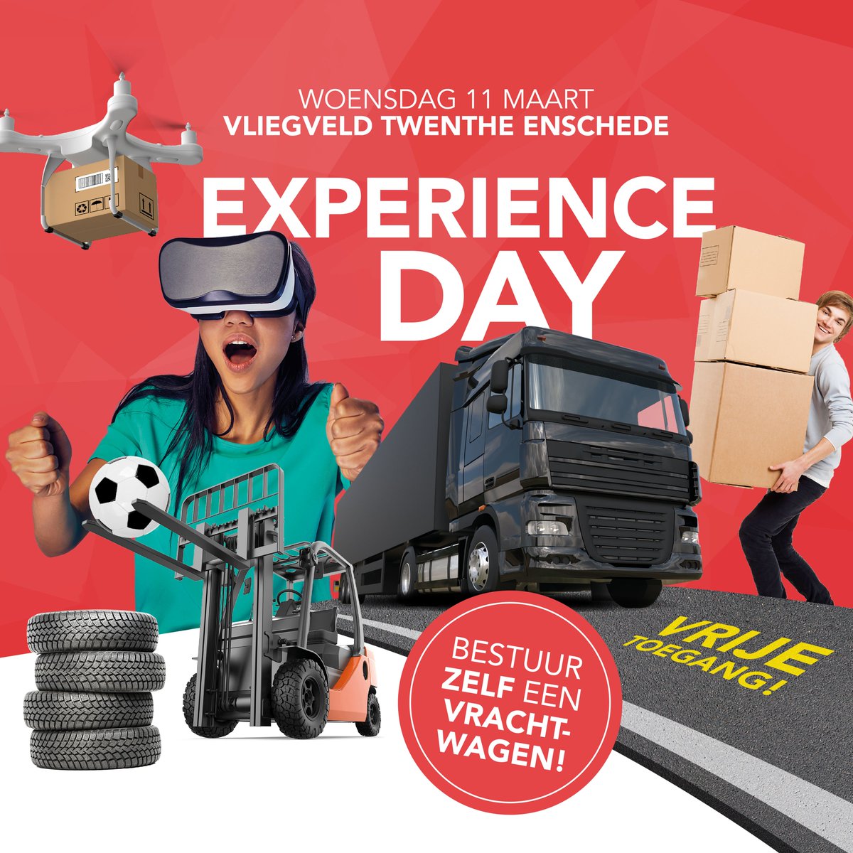 De Logistiek Experience Day draait om DOEN! Hoe anders kun je de logistiek ervaren?