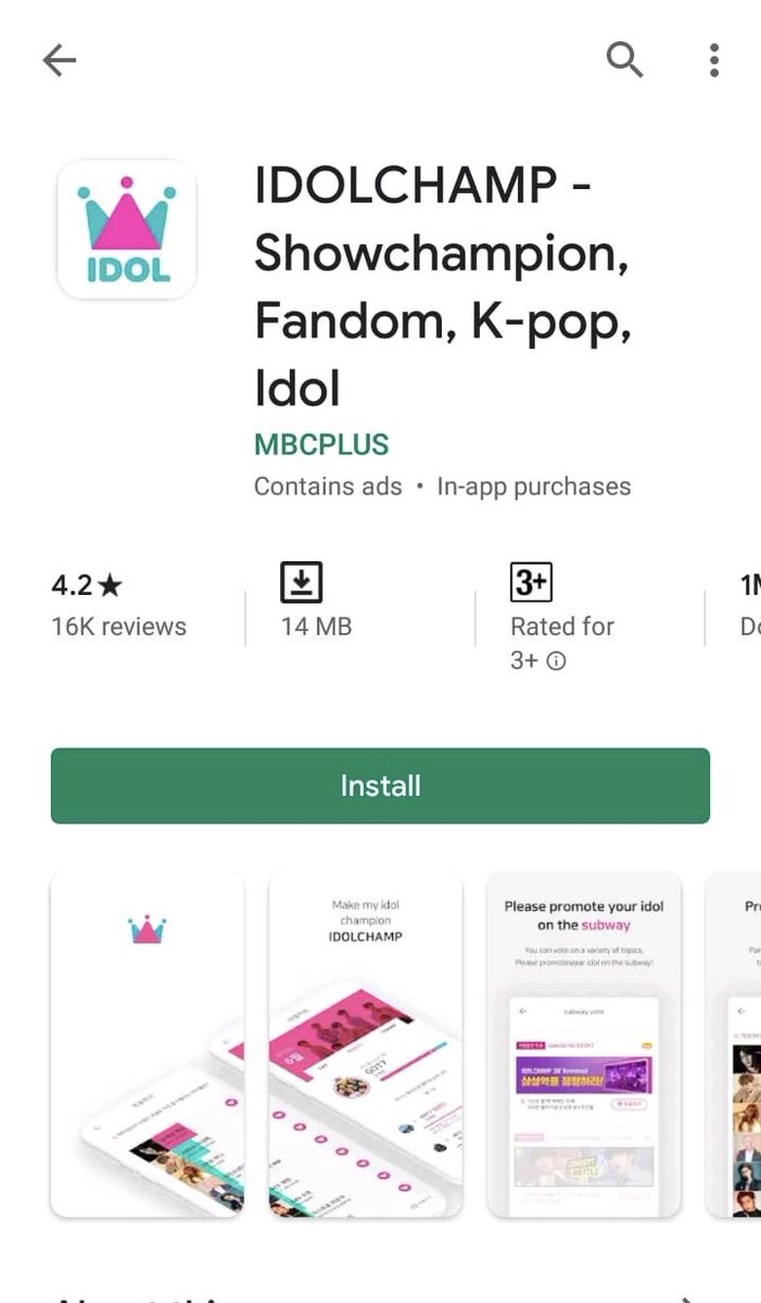 VICTONGUIDEINA's tweet photo. 💙TUTORIAL MENGUMPULKAN CHAMSIM DI IDOLCHAMP💛

1. Download aplikasi IDOLCHAMP
Android: https://t.co/EDhwcxZJZG

iOS: https://t.co/0Uwy0AD3Fk https://t.co/flqArhrbS9