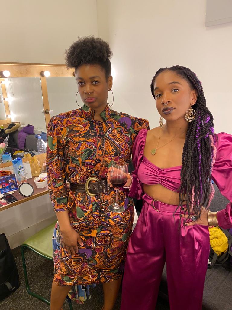 CherrelleSkeete's tweet image. Stage Wife Fineness ❤🏳️‍🌈🇳🇬 #TheHighTable @Ibinabo_Jack_ @bushtheatre @BirminghamRep 

#BlackQueerLove