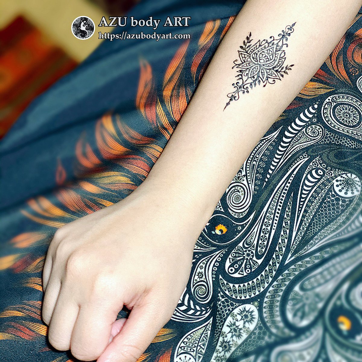 Uzivatel Azu Body Art ジャグアタトゥー大阪 ヘナタトゥー大阪 Na Twitteru 乙女座 小さめ蓮デザイン ジャグアタトゥー ヘナタトゥー ジャグアタトゥー大阪