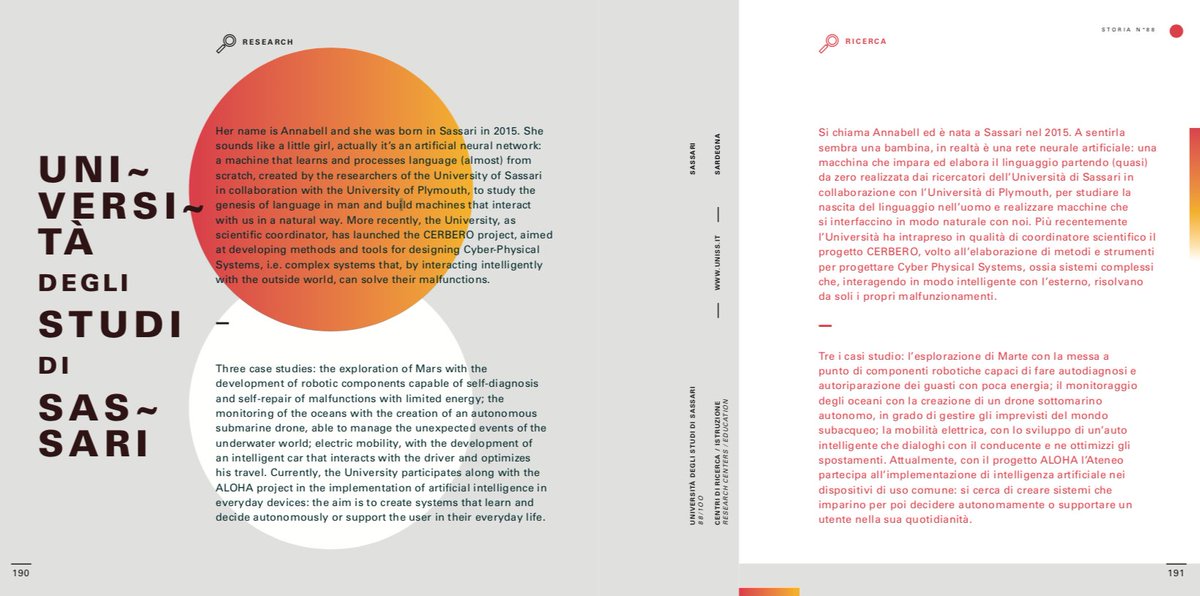 CERBERO_h2020's tweet image. #CERBERO proudly mentioned among the 100 Italian #robotics and #automation success stories in a research carried out by Fondazione Symbola (@SymbolaFondazio) and Enel Group (@EnelGroupIT). Thanks to #UNISS and @IdeaLabUniss for disseminating our results! 
symbola.net/ricerca/100rob…