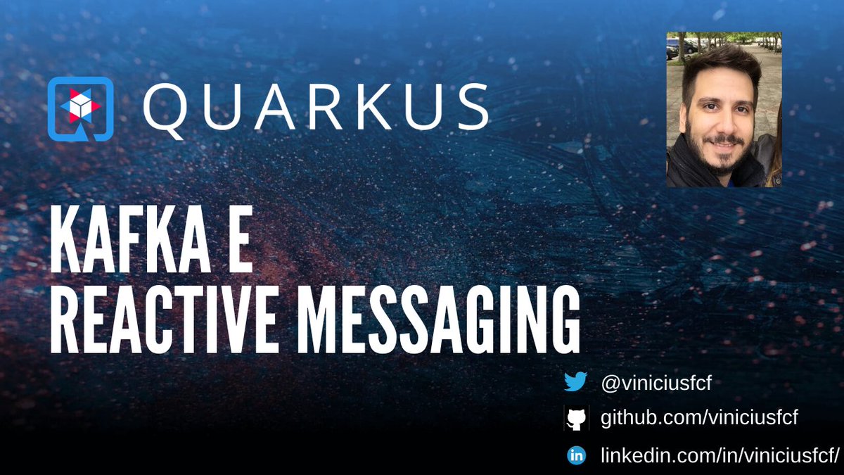 No vídeo dessa semana, mostro como utilizar <a href="/apachekafka/">Apache Kafka</a> no <a href="/QuarkusIO/">Quarkus</a> junto com <a href="/smallrye_io/">SmallRye</a> Reactive messaging:

youtu.be/BLc_fV7YzS4