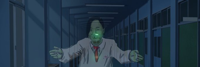 夜の学校のtwitterイラスト検索結果 古い順