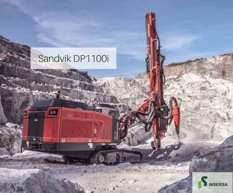 insersa_es's tweet photo. Ya ha llegado a la Mina de Riotinto nuestra nueva Pantera DP1100i de @SandvikGroup. Esta perforadora se caracteriza por su:
✅Estabilidad, eficiencia y efectividad
✅Martillo hidráulico de alta frecuencia
✅Mantenimiento sencillo
✅Bajo consumo, emisiones y #MineríaSostenible https://t.co/QQuRMEupRj