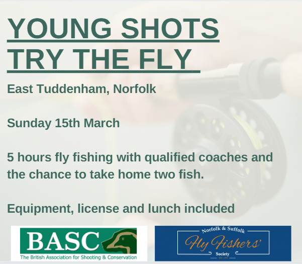 BASCEast's tweet photo. For all our young shots that fancy trying something a little different, why not have a go at fly fishing? π£
For more information click here https://t.co/bBM37SQrzF #BASCEvent #BASC #youngshots #flyfishing #fishing https://t.co/h4VWH0CvEv
