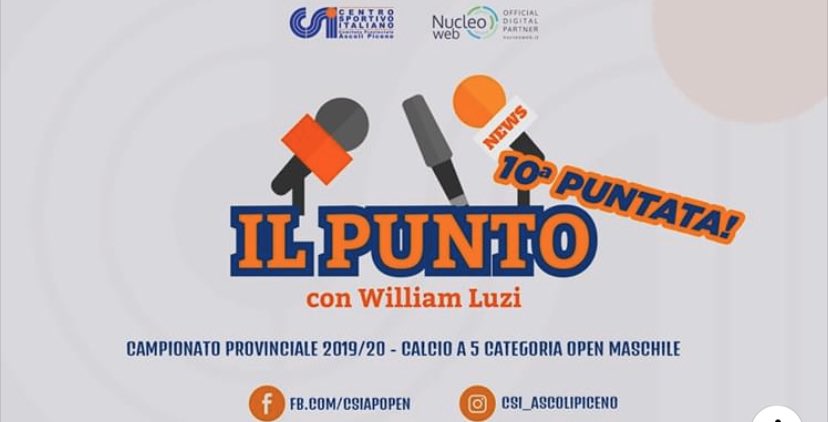 William_Luzi's tweet image. Finalmente #online la nuova puntata del IL PUNTO condotto dal sottoscritto. 
🎤⚽️😎👍🏻😄
➡️ youtu.be/sGZ9fKnqJ1M ⬅️
#csiapopen #nucleoweb #csi #centrosportivoitaliano #ascolipiceno #futsal #open #gironeblu #gironearancio