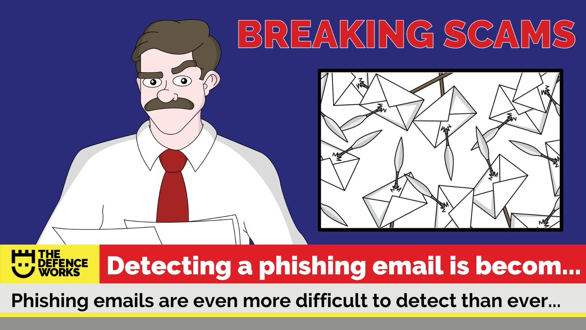 This week’s #BreakingScams blog post is not just about receiving a phishing email, it is about what is bad practise when sending out a legitimate email: buff.ly/39DSt24 👈 

#cybersecurity #infosec #cybercrime #blog #securityawareness #phishing