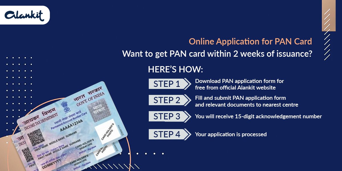 AlankitLtdUAE's tweet image. Alankit is a one-stop solution provider for PAN card application online. Authorised by NSDL, we are your guide to easiest, cheapest and most efficient PAN Card application.  
To apply visit: bit.ly/PANCard-HowToA…

#AlankitUAE #PANCardApplication #PANCardServices #EGovernance