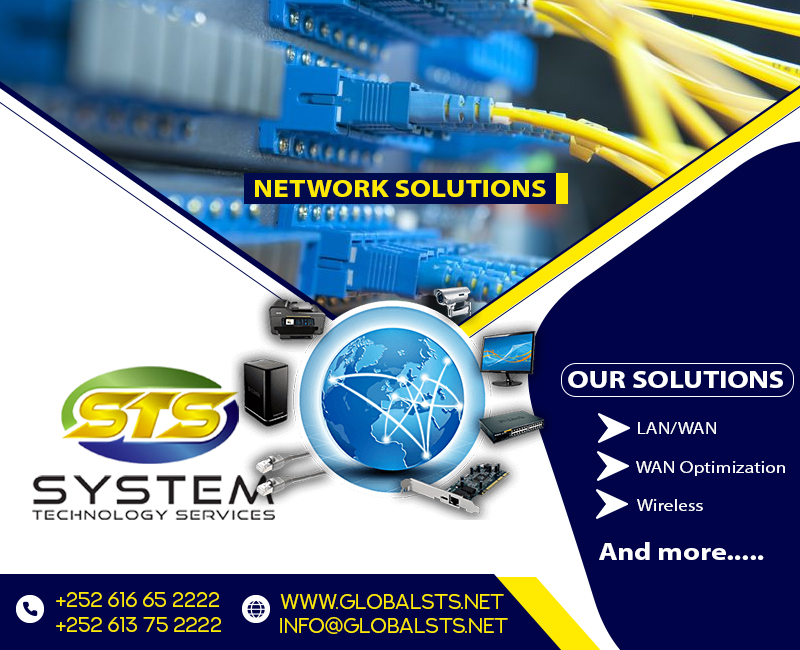 globalstsone's tweet image. #Network_Solution Waa mid ka mid ah Adeegyada aan u qabano Bulshadeena Waxaan ku heynaa Xal walba oo la xiriira Network 
Fadlan macaamiil hadaad ka cabaneyso inala soo xiriir Si aan kuuggu Xalino m Mahadsanid

#STS