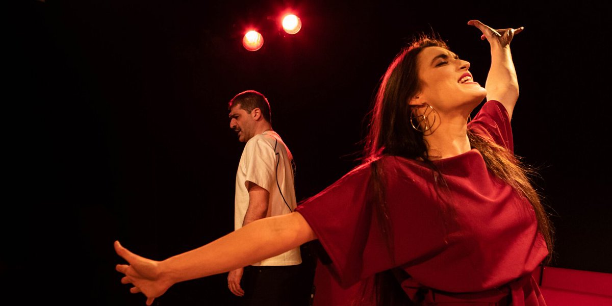 Impropera's tweet image. Our Soprano @Fifiacts (a specialist in rare Russian/Hungarian dialects and animal studies), is currently singing Tosca &amp;amp; Musetta in #operaundone at the @TrafStudios in the West End! Mon/Wed/Thurs eve &amp;amp; Sat Matinees. 
We dare you to sit on the front row...
trafalgar-studios.com/shows/opera-un…