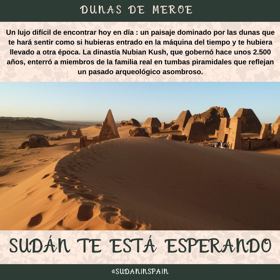 Las maravillas de la República del #Sudán.
Viajar a Sudán es viajar a través de tiempo.
