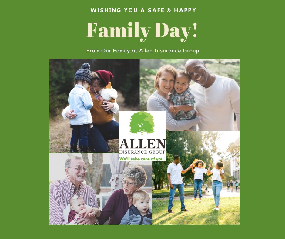 Our offices are closed today and will reopen on February 18th at 9am. 

Our after hours emergency claims line will remain open at 1-877-924-2632. 

#insurewithallen #alleninsurancegroup #familyday
