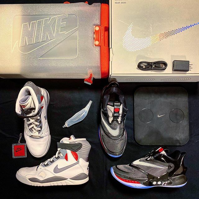 hanachu25's tweet photo. NIKE AIR PRESSURE(1989) & NIKE ADAPT BB 2.0(2020)
30年前のハイテクシューズと、現在の最新テクノロジーを搭載したシューズですが、価格は2016年復刻のAIR PRESSURE ¥34,000、ADAPT BB ¥35,000と、¥1,000しか違いません(笑)
#nikeadaptbb #adaptbb2 #airpressure #nike #nikebasketball https://t.co/yZM9VP5Kuf