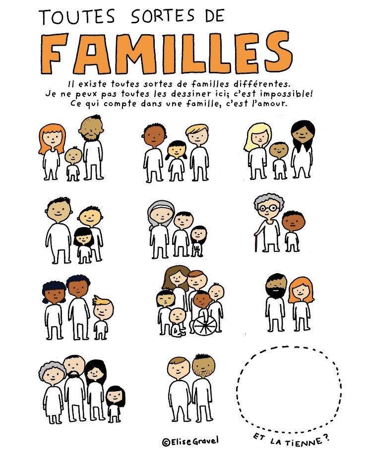 Bonne journée de la famille! Happy family day!