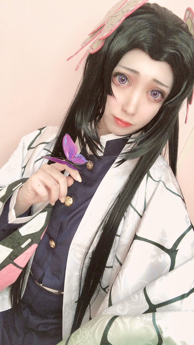 あや 久々にカナエ姉様やった 鬼滅の刃 胡蝶カナエ コスプレ 宅コス T Co Mxx86sf6ox Twitter