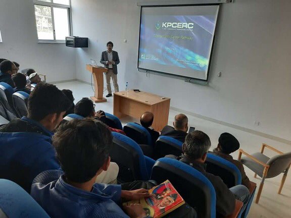 devmujtaba's tweet photo. Delivered a session on #cybersecurity career pathways at #GIKI #kpitb #kpcerc https://t.co/7HRhhd7z2l
