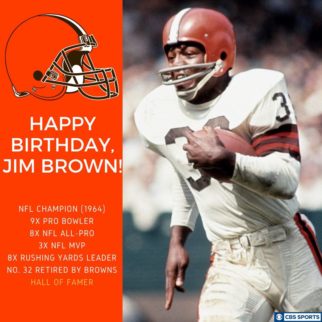 Happy Birthday, Jim Brown! 