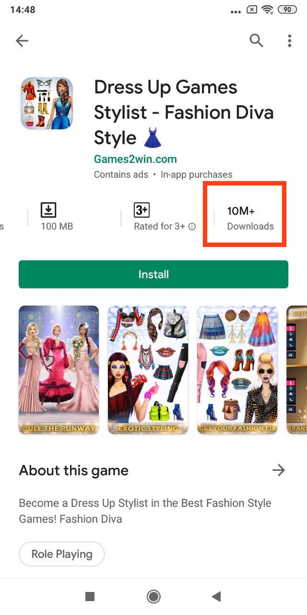 rodinhood's tweet image. As we @Games2win near 300 million downloads and firmly march towards a potential Indian IPO in 2022-23, we are clear about what makes us succcesful:
- not making games for India (no value)
- dominating NICHE game categories
- not wanting to become famous but RICH :)

Chk pics!