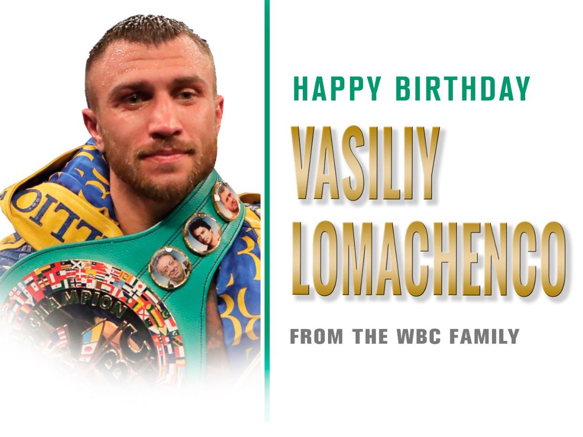 .<a href="/VasylLomachenko/">LOMA</a> Happy birthday champ !