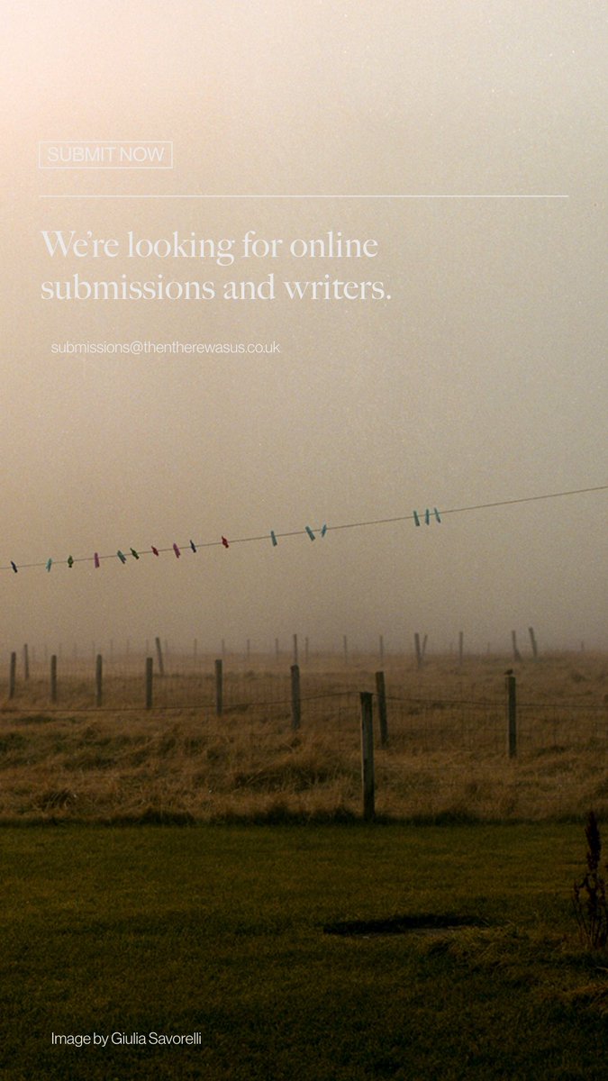 thentherewasus_'s tweet photo. We’re currently looking for new submissions in the form of photography and writing. https://t.co/tSpwJNvPGK