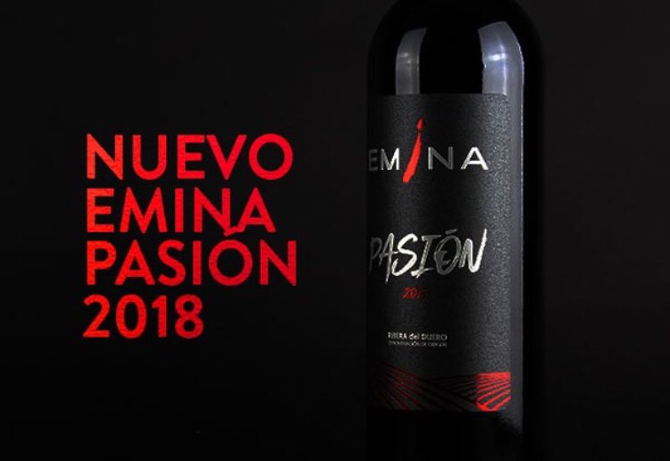 El vino se disfruta con moderación, la vida con una copa llena de pasión.
Os presentamos el nuevo formato de Emina Pasión, ¿A qué esperas para probarlo? #emina #riberadelduero #pasion #Valladolid #distribucionesvelayos <a href="/eminawines/">EMINA</a>