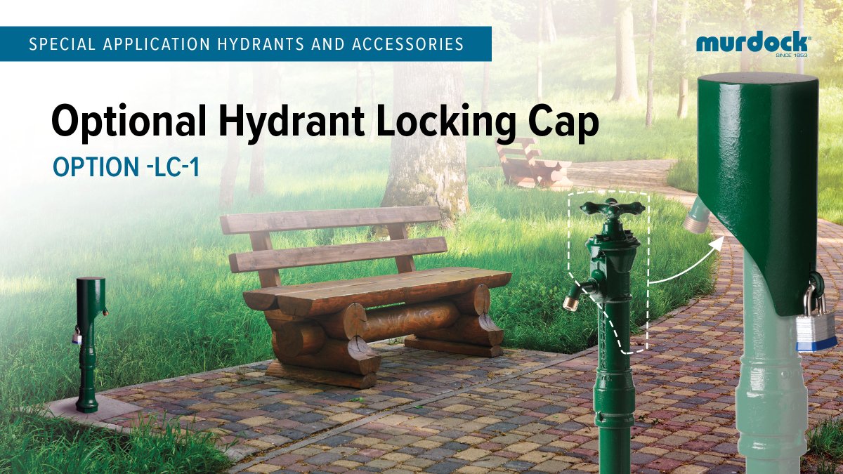 We also manufacture many special application #hydrants &amp; accessories. The locking cap is available on 3/4" &amp; 1" models with a cross handle—like the M-75 compression #hydrant. Visit us online for more info! #buildingmaterials #construction #contractor

 bit.ly/2FuoWLr