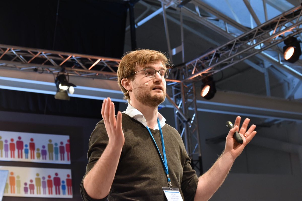 actnowlocal's tweet photo. Jérémie Gagné, Researcher at @moreincommon_de talked about how to work against polarization on a local level: "If you look closer at the attitude of people, you will see a lot of grey between the black and white." #actnow #polarization #notblackandwhite #inclusion #wefeeling https://t.co/ylCH4UXLzQ