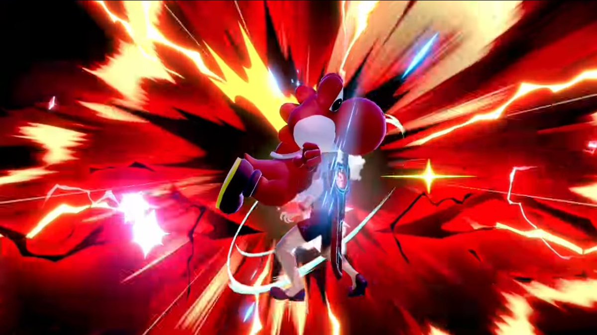 バースト演出出る時のヨッシーって大体怒ってる表情だけど空下の時だけ