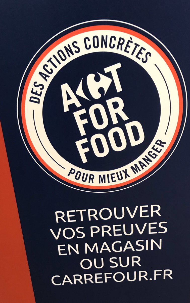 #actforfood... pour @CarrefourFrance c’est proposer des fraises emballées dans du plastique le 15 février. 😡 C’est pas comme ça qu’on va réapprendre aux consommateurs à respecter les saisons. @Min_Ecologie @Min_Agriculture @EGAlimentation