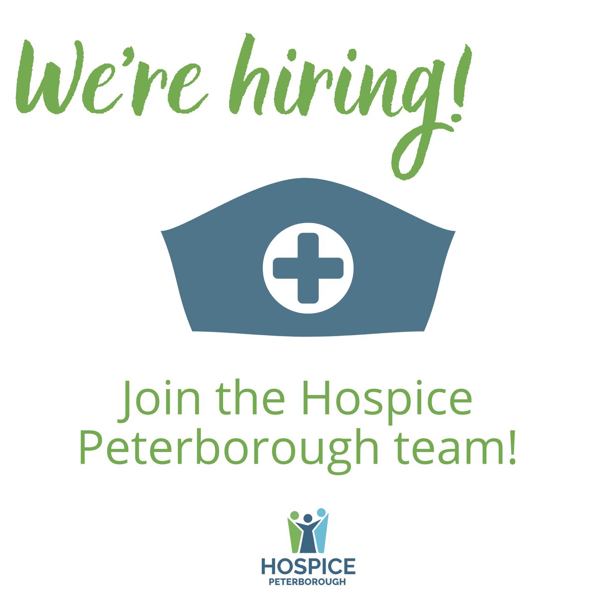 Hospice Peterborough on Twitter "Join our team! Hospice Peterborough