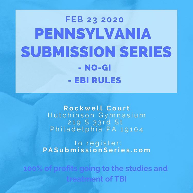 pa_subseries's tweet image. Pre-registration discount ends tomorrow!! Visit PAsubmissionseries.com for the #charity #nogi #bjj tournament supporting #tbi #cte research! #grappling #graciejiujitsu  @RoseGracie @JiuJitsuMatrix @BalanceMMA
