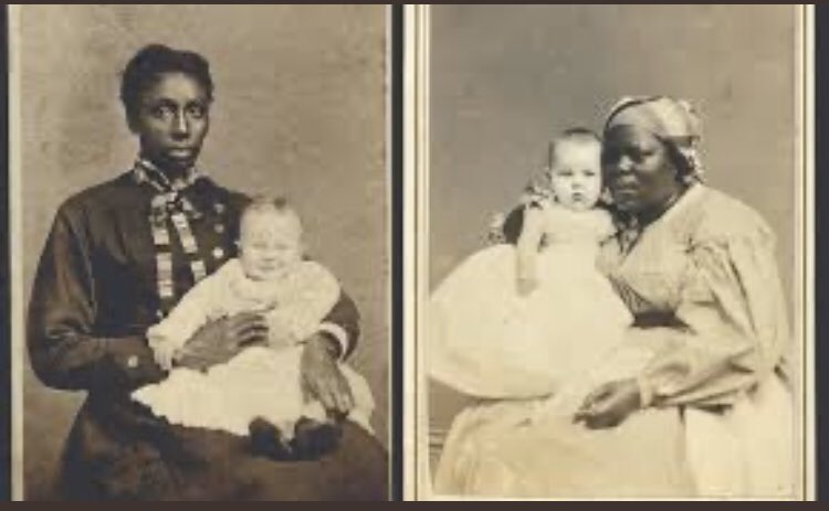 White women often tore black women away from their babies so they could nurse the white mistress’ baby instead. This activity created a huge market for enslaved black women who had recently given birth.  #BlackHistory