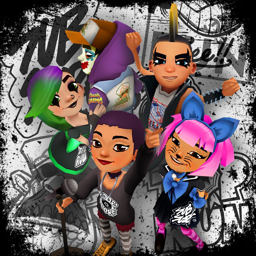 Subway Surfers on X: Introducing the Subway Surfers Fan Kit! Here