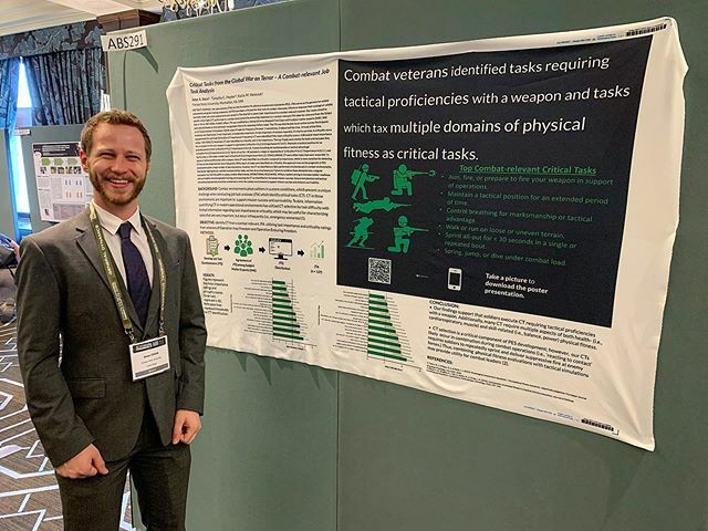 So glad I was able to share my work at the 5th International Congress of Soldiers’ Physical Performance in Québec City! Hoping to have another go at the 6th ISCPP in London!
•
•
•
#science #poster #canada #icspp2020 #military #tactical #jta #warfighter #research #wedoscience…