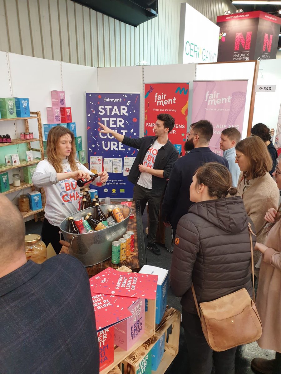 fair_ment's tweet photo. Letzter Tag auf der @BioFachVivaness – komm am lebendigen Messestand vorbei oder besuch ihn auf instagram.

Lass Mikroben toben!
#fairment #dastecktlebendrin https://t.co/XB8106wrgP