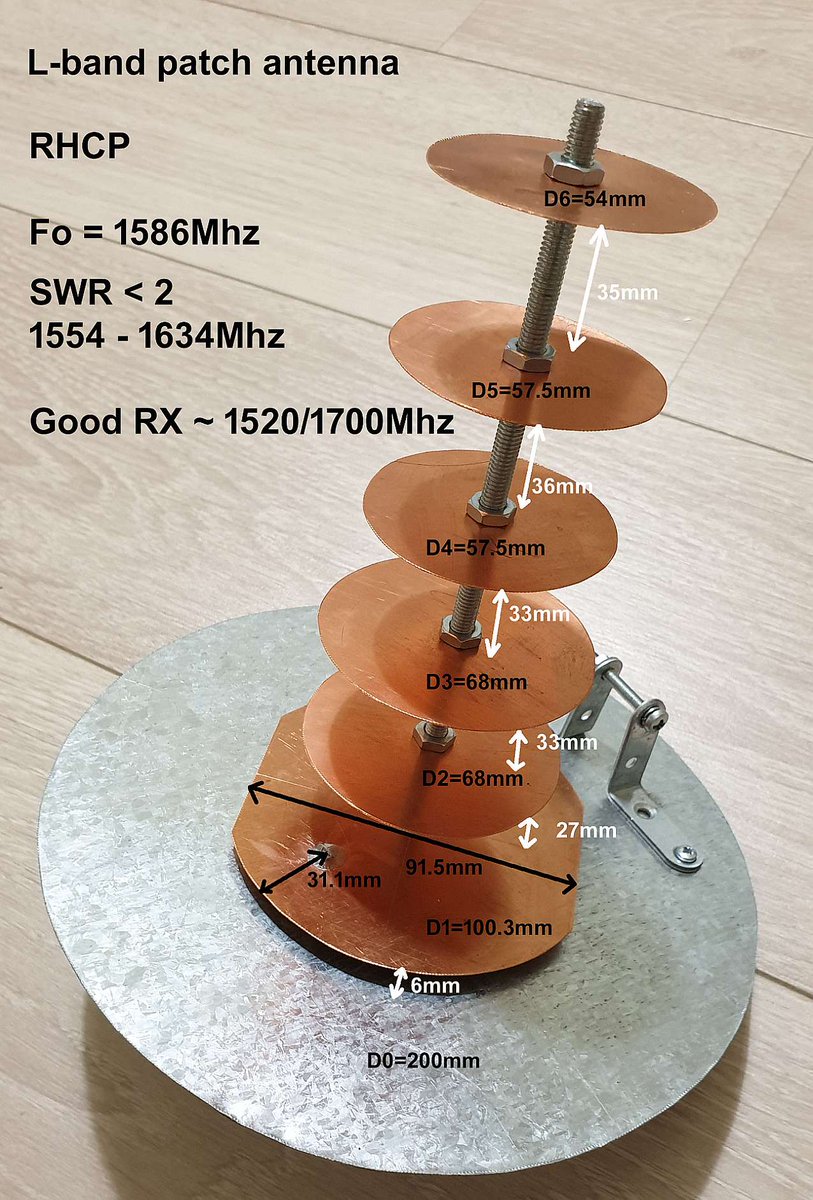 rf_hacking's tweet photo. I made a new patch antenna. And it better the ten-turns helix! https://t.co/lDlH66LtG4
