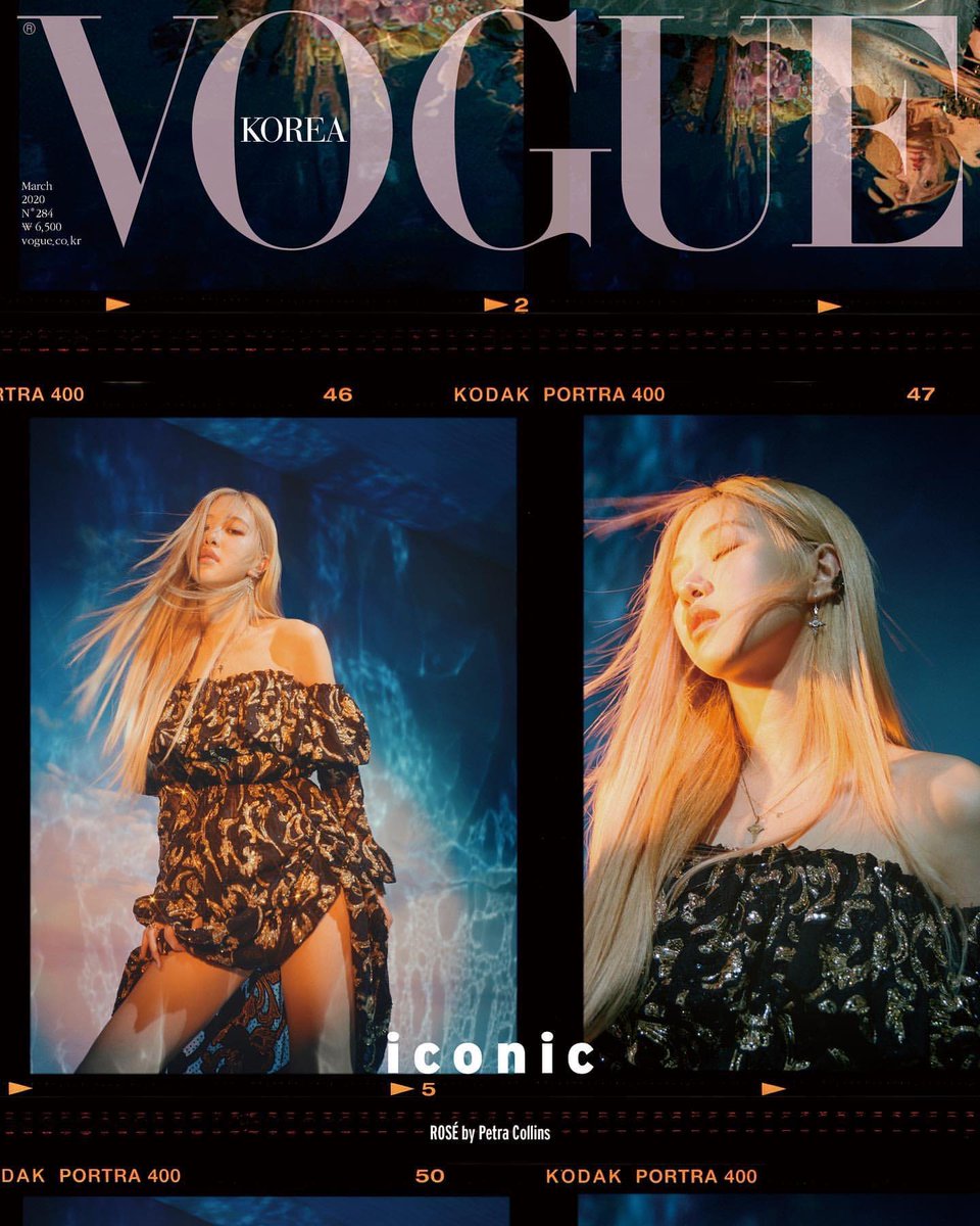 PIC] 200216 BLACKPINK x Vogue Korea March 2020 Issue Cover Rosé