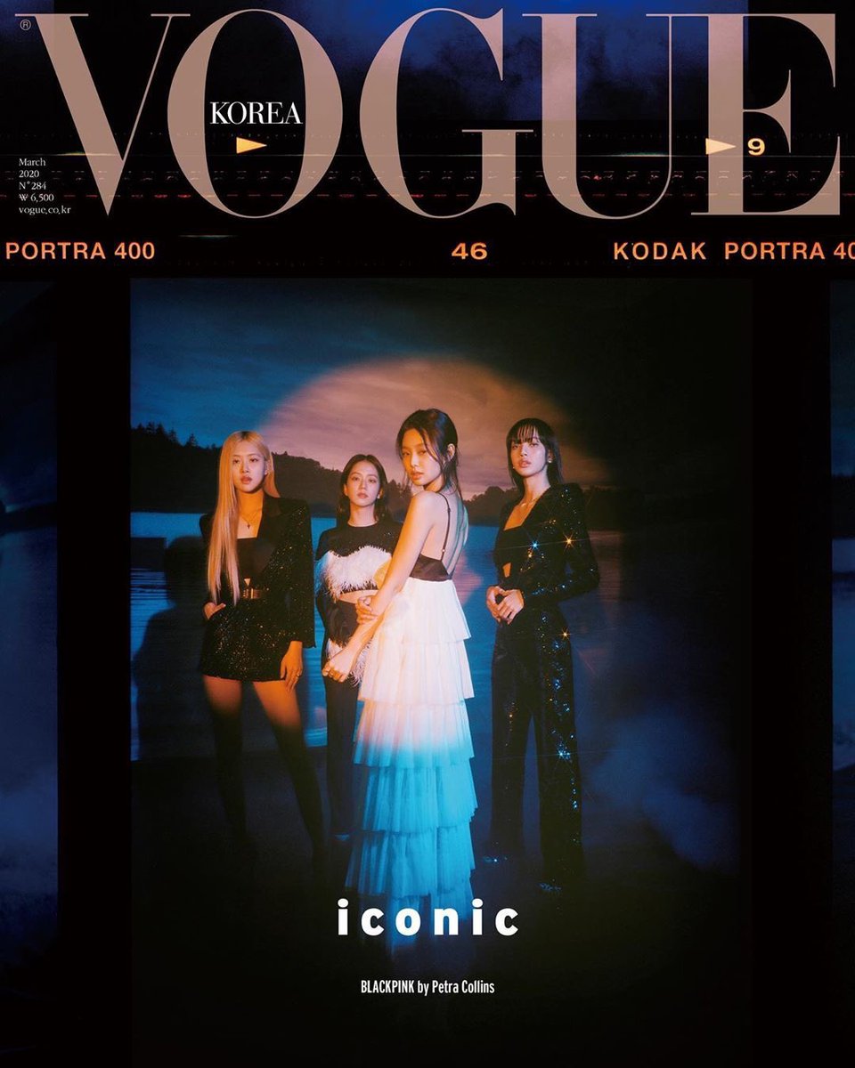 NJARCHIVED's tweet photo. 200216 #BLACKPINK for VOGUE KOREA March 2020 issue. Photography by Petra Collins, whose distinct aesthetic has made her one of the leading voices of the movement many are calling New-Wave Feminism, and created campaigns for Gucci, Nordstrom and Adidas, among others. https://t.co/dciKAE2haA