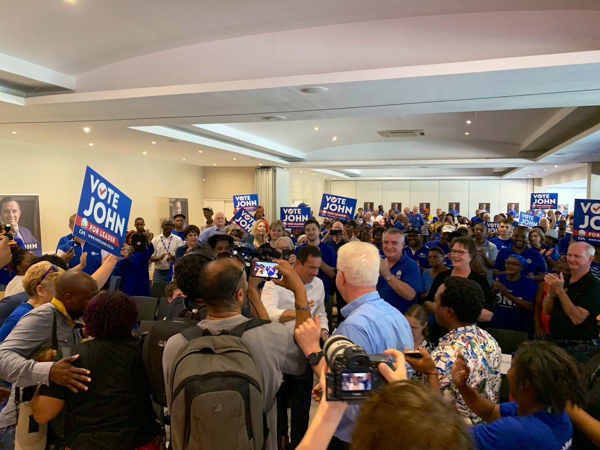 jsteenhuisen's tweet photo. Thank you Western Cape for the incredible turnout at the campaign launch for DA Leader in Cape Town today. It was really encouraging to see so activists and public representatives out in support! https://t.co/XlXpgGRZa9
