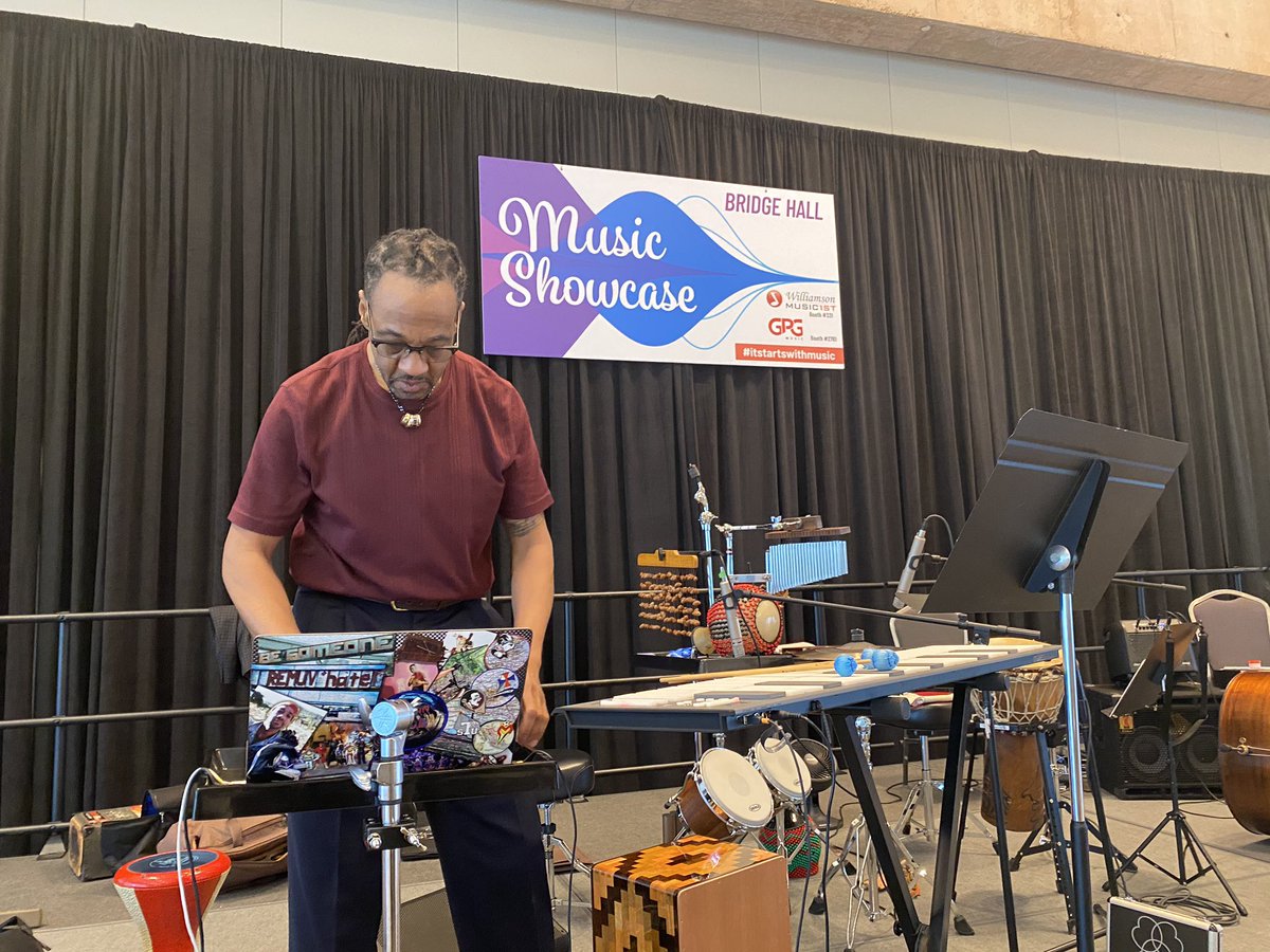 RenferdJoseph's tweet image. Im so glad @TMEA had the @TexasSouthern Faculty Chamber Jazz perform this year along with so many others. Really enjoyed the concerts this year. Glad to see @TSUOceanOfSoul Mr. D., my first collegiate percussion instructor in action again. #2Tap