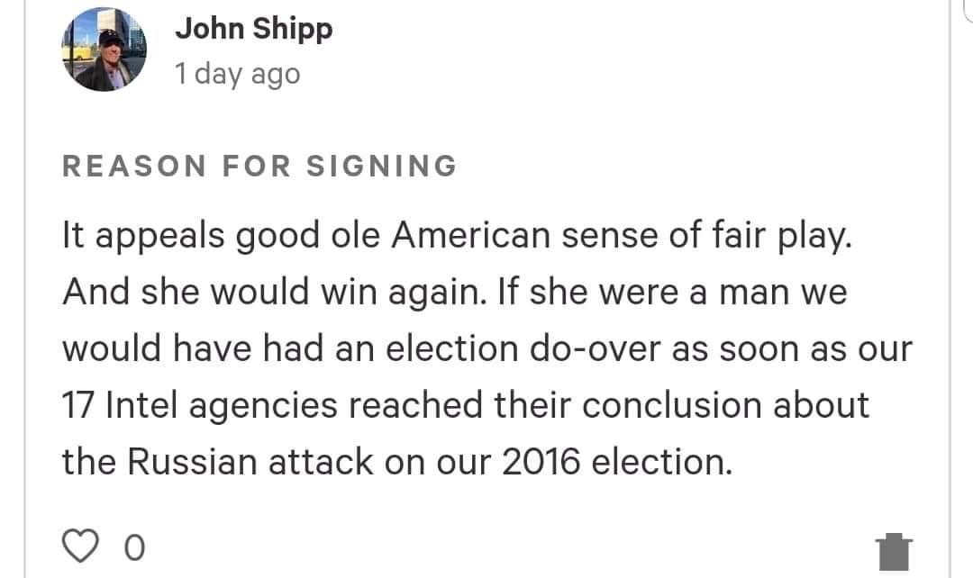 NationB4Party's tweet photo. @Burkmc Exactly. 

1. Let’s hope@this works out like @worstprezever29 said, 
https://t.co/uPkUHlkANg

2. >1,700 have signed. Please help build > 2500 signatures SIGN &amp; RT 👉 https://t.co/sHBIrn1uFk
 #DraftHillary
#RuleOfLaw
#2016LessonsLearned
#StillWithHer
👇 https://t.co/HRUbjvgOsy