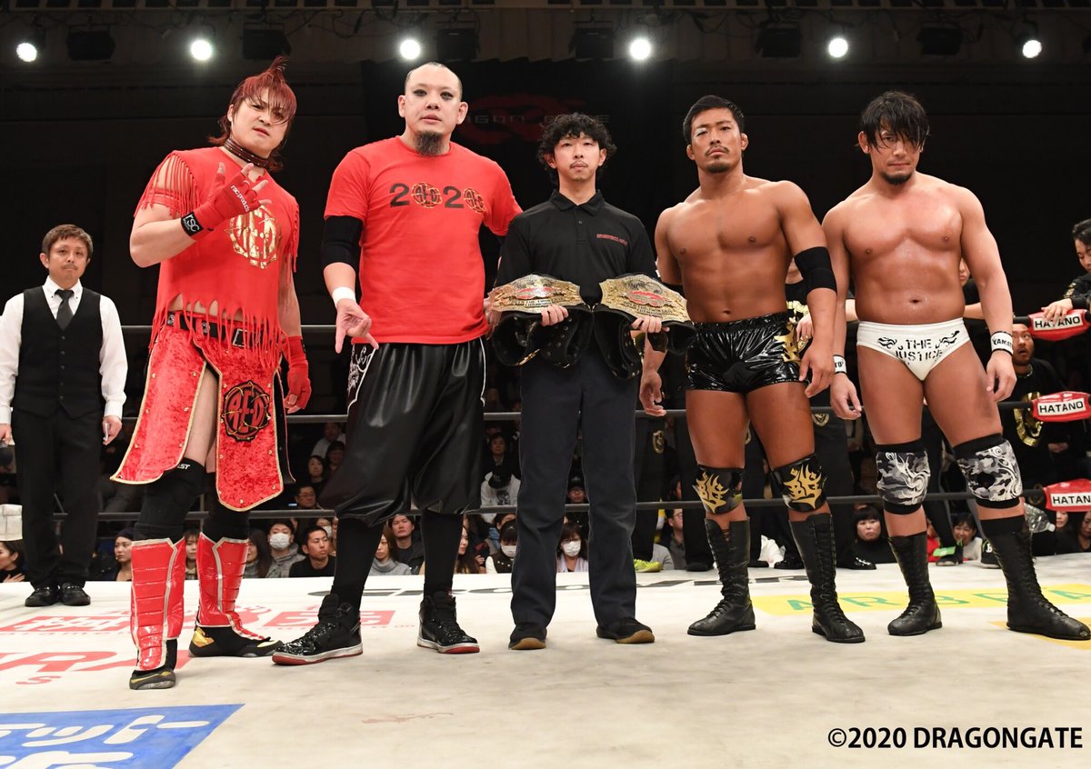 ট ইট র Dragongate 今週の毎日放送 最先端バトル ドラゴンゲート オンエア情報 2月16日 日 深夜26 00 今週の 放送では 1月15日後楽園ホール大会にて行われたオープン ザ ツインゲート統一タッグ王座決定戦の試合をピックアップ T Co