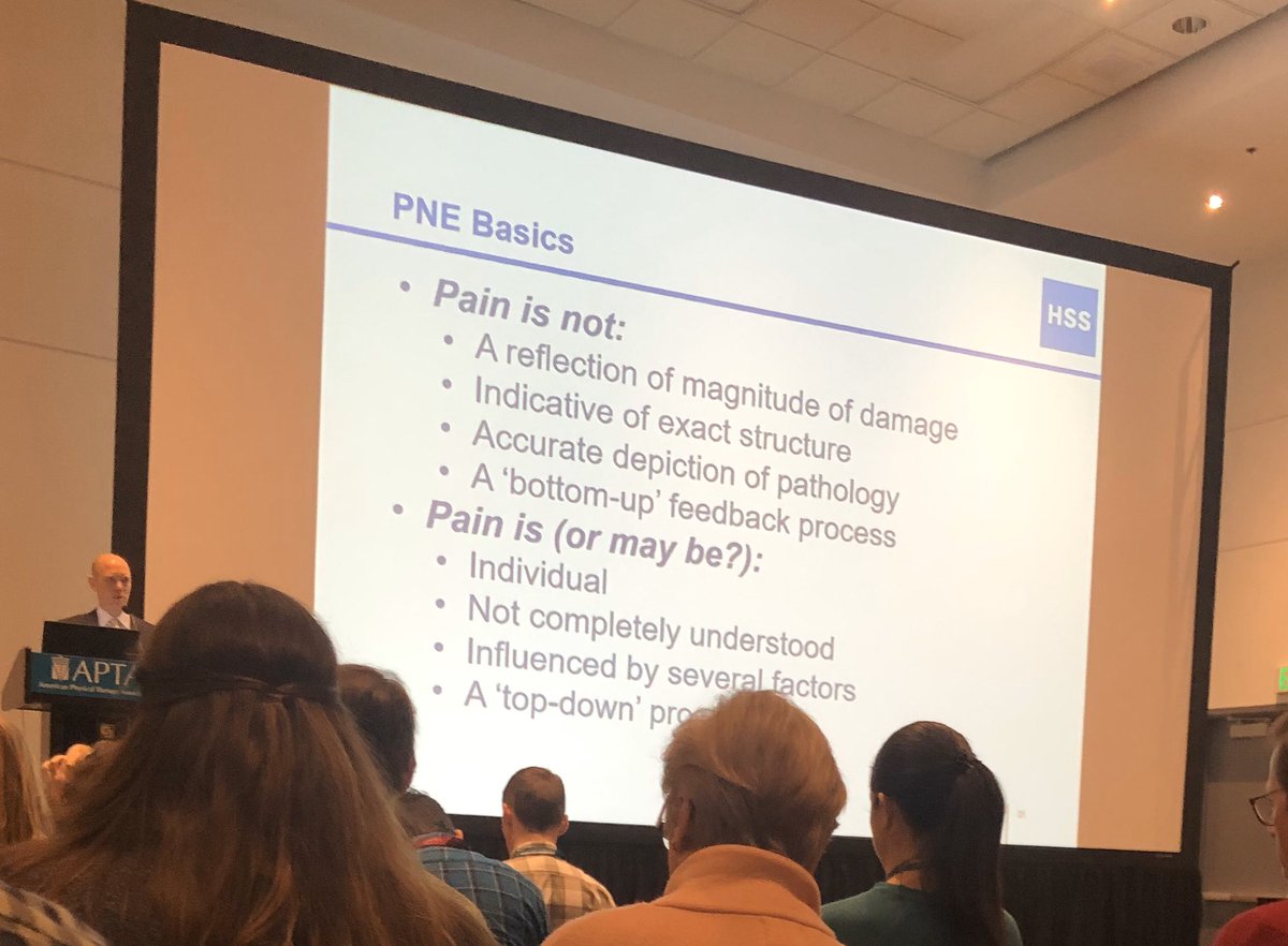 MPatrickDPT's tweet photo. Laughing and learning this morning in a pain neuroscience education session! #APTACSM2020 Day Three!#painscience #PTfam #DPTstudent #motivationalinterviewing #Denver https://t.co/BNNP5vL0Nd